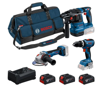 Bosch | Akku-Maschinen Kombiset, Combi Kit 3 tools 18V